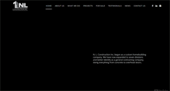 Desktop Screenshot of nl-construction.com