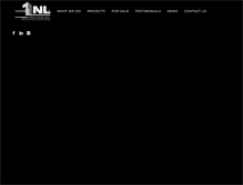 Tablet Screenshot of nl-construction.com